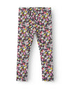 Name It Mini Girl Daffodil Floral Legging, Dark Sapphire