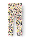 Name It Mini Girl Daffodil Floral Legging, Jet Stream