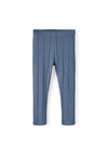 Name It Mini Girl Flanna Rib Legging, Bluefin