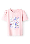 Name It Mini Girl Hellas Short Sleeve Tee, Parfait Pink