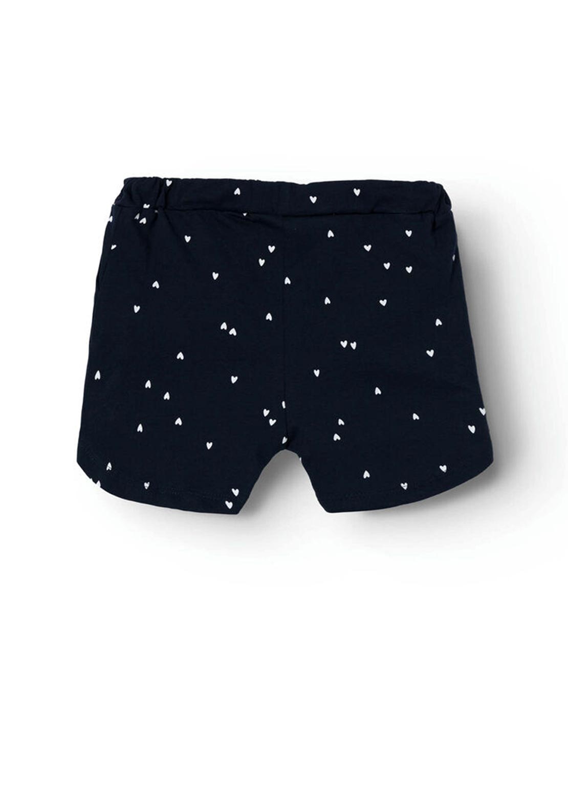 Name It Mini Girl Henny Printed Shorts, Dark Sapphire