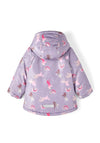 Name It Mini Girl Micco Unicorn Jacket, Lavender Gray