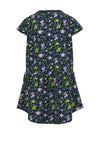 Name It Mini Girl Vigga Capsl Floral Dress, Dark Sapphire