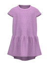 Name It Mini Girl Vigga Capsl Dot Dress, Violet Tulle
