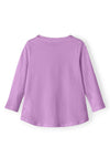 Name It Mini Girl Violet Ballerina Long Sleeve Top, Violet Tulle