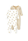 Name It Baby 2 Pack Of Teddy Babygrows, Incense