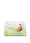 National Trust Nature Collection Large Glass Worktop Protector, Pheasant