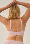 Naturana Lace Soft Non Wired Bra, Pink Rose