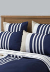 Nautica Home Aport Duvet Cover Set, Cream & Navy