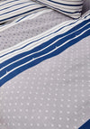 Nautica Home Bornea Duvet Cover Set, Grey & Navy