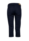 Fransa Buttoned Pocket Capri Jeans, Navy