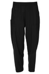 Naya Slim Leg Patch Pocket Trousers, Black