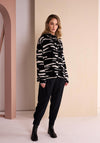 Naya Cuffed Leg Trousers, Black