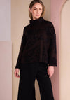 Naya High Neck Knitted Top, Green