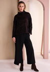 Naya High Neck Knitted Top, Green