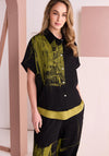 Naya Scribble Printed Shirt, Black