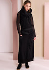Naya Button Detail Maxi Skirt, Black