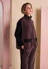 Naya Sleeveless with Pockets Jacket, Brown