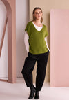 Naya Shaped with Side Pocket Trousers, Black