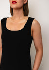 Naya Pocket Detail Basic Jersey Dress, Black