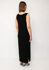 Naya Pocket Detail Basic Jersey Dress, Black