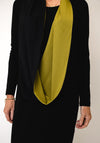 Naya Plain Looped Scarf, Green