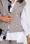 Naya Double Breasted Waistcoat, Mink