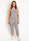 Naya Jersey Panel Hem Tank Top, Mink
