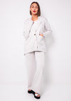 Naya Boxy Tailored Jacket, Grey