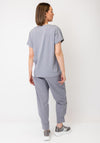 Naya Contrast Pocket Relaxed Fit Top, Dove
