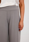 Naya Wide Leg Crop Trouser, Mink