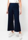 Naya Seam Detail Wide Leg Trousers, Navy