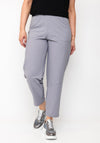 Naya Patch Pocket Seam Detail Trousers, Grey