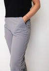 Naya Patch Pocket Seam Detail Trousers, Grey
