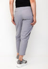 Naya Patch Pocket Seam Detail Trousers, Grey