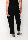 Naya Patch Pocket Seam Detail Trousers, Black