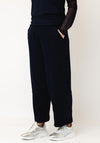 Naya Soft Touch Cropped Leg Trousers, Navy