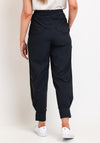 Naya Elasticated Waist Cuff Trouser, Dark Grey