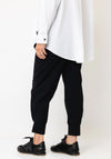 Naya Cuff Legged Trousers, Black