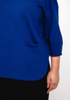 NOEN Round Neck Sweatshirt, Cobalt