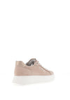 Nero Giardini Suede Leather Platform Trainers, Taupe