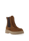 Nero Giardini Suede Leather Slip On Boots, Cognac
