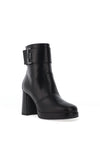 Nero Giardini Leather Panel Heeled Boots, Black