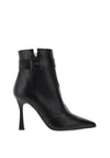 Nero Giardini Leather Panel Heeled Boots, Black