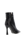 Nero Giardini Leather Panel Heeled Boots, Black