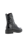 Nero Giardini Lace Up Military Boots, Black