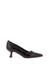 Nero Giardini Strap Court Shoe, Wine