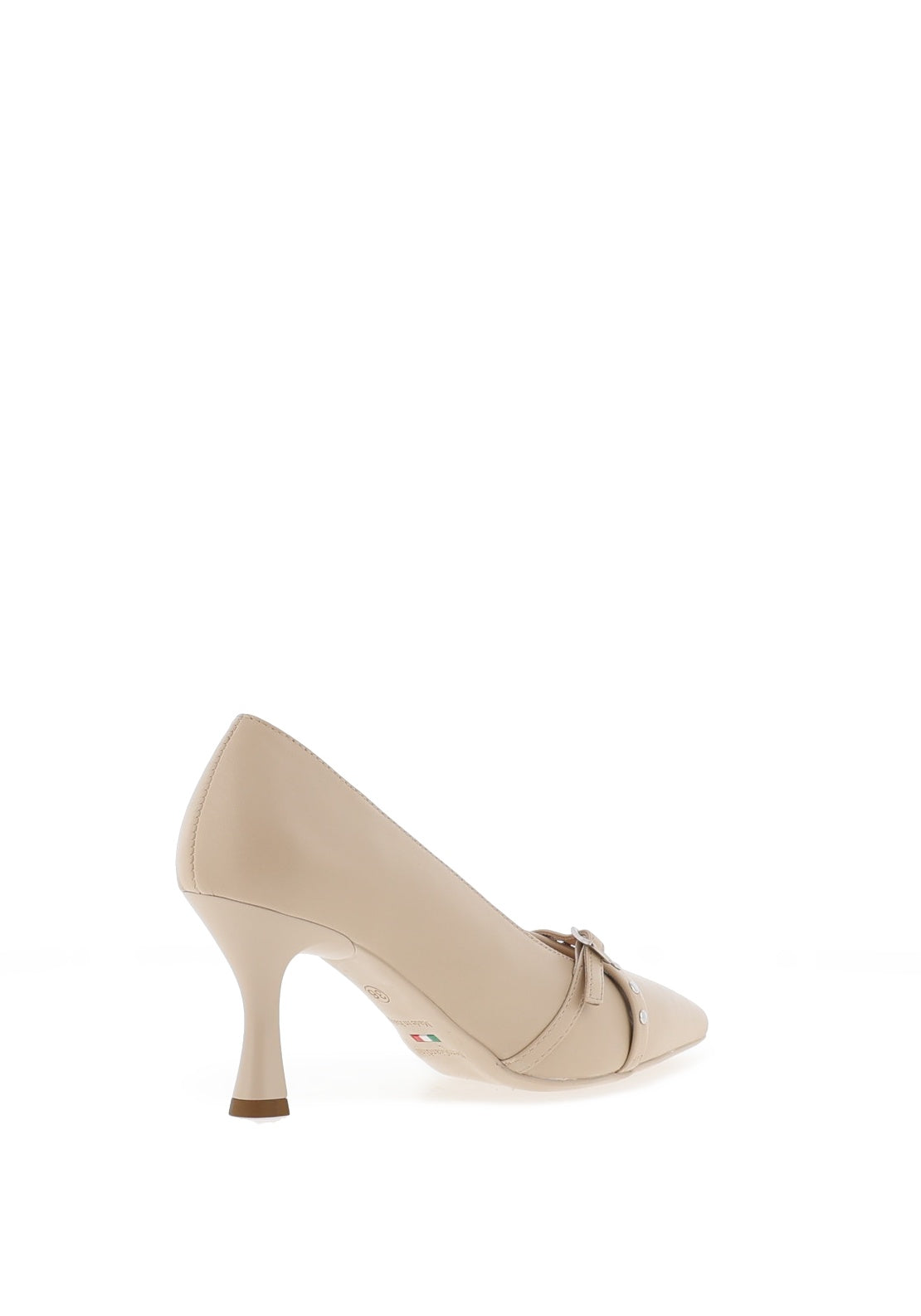 Nero Giardini Crossover Strap Court Shoes, Nude