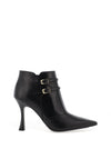 Nero Giardini Leather Heeled Ankle Boots, Black