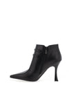 Nero Giardini Leather Heeled Ankle Boots, Black